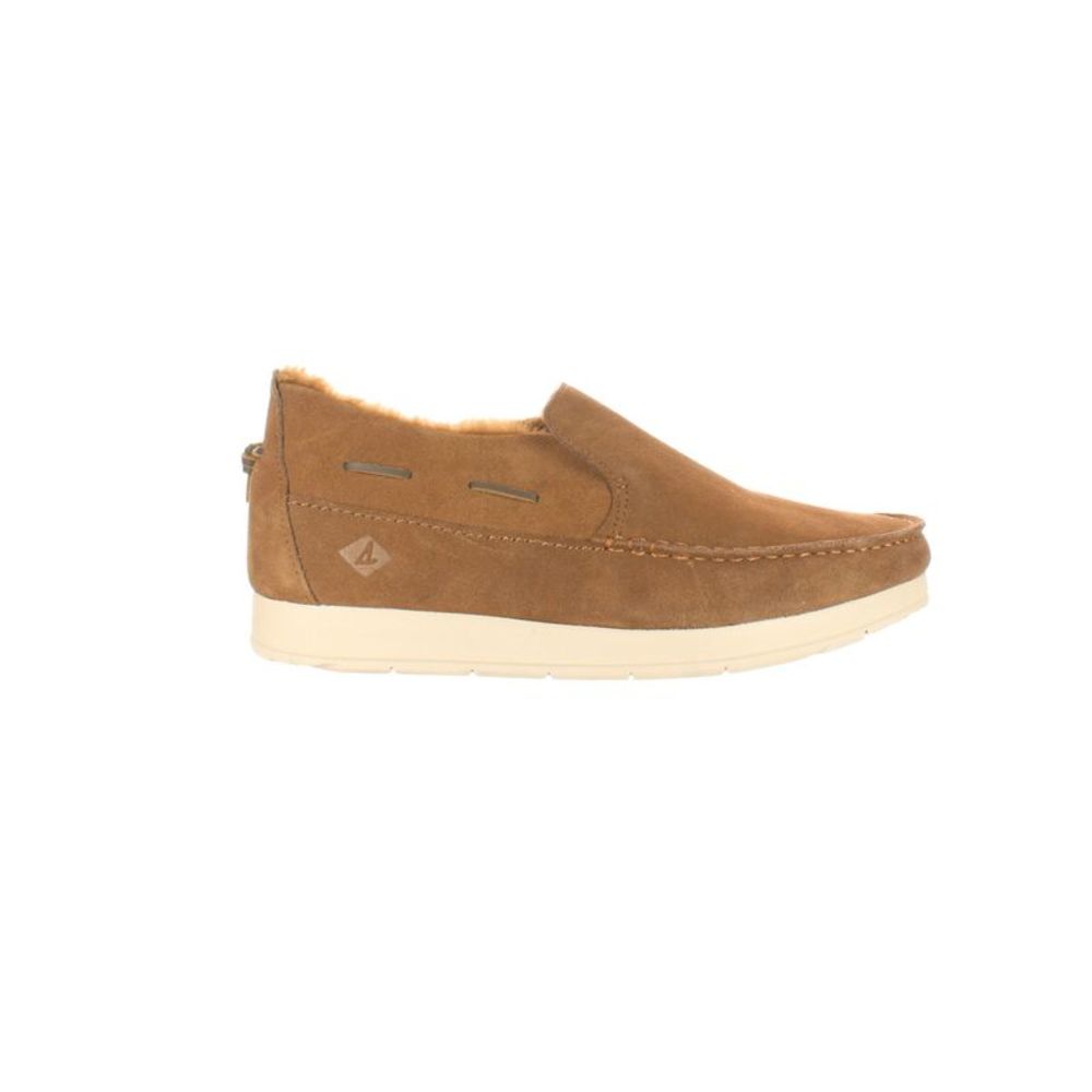Sperry Top Sider Mens Brown Bootie Slippers Size 11.5 Medium (D, M)